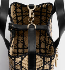 Small Dior Toujours Vertical Tote Bag