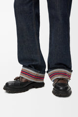 Bobby Derby In Calfskin And Vegetable-tanned Calfskin