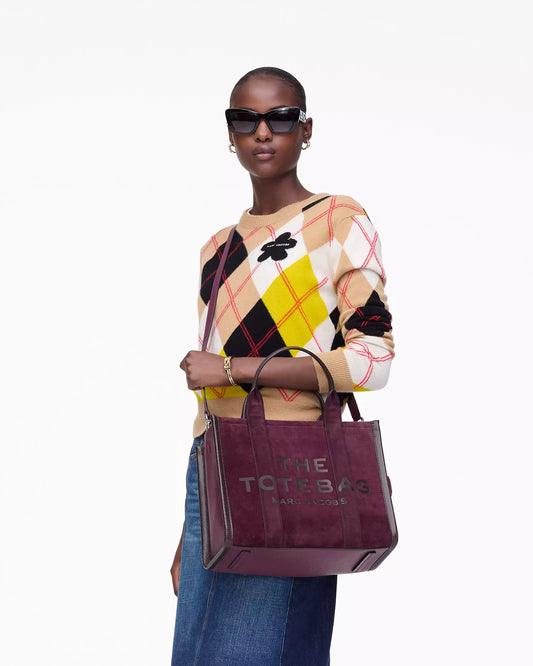 The Suede Medium Tote Bag