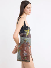 Medieval Beasts Mini Dress