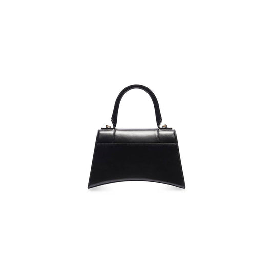 Women's Hourglass Small Handbag In Box In Black