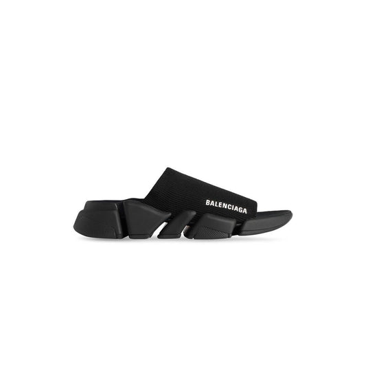 Women's Speed 2.0 Recycled Knit Slide Sandal In Black