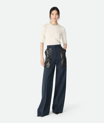 Wool And Cotton Trousers