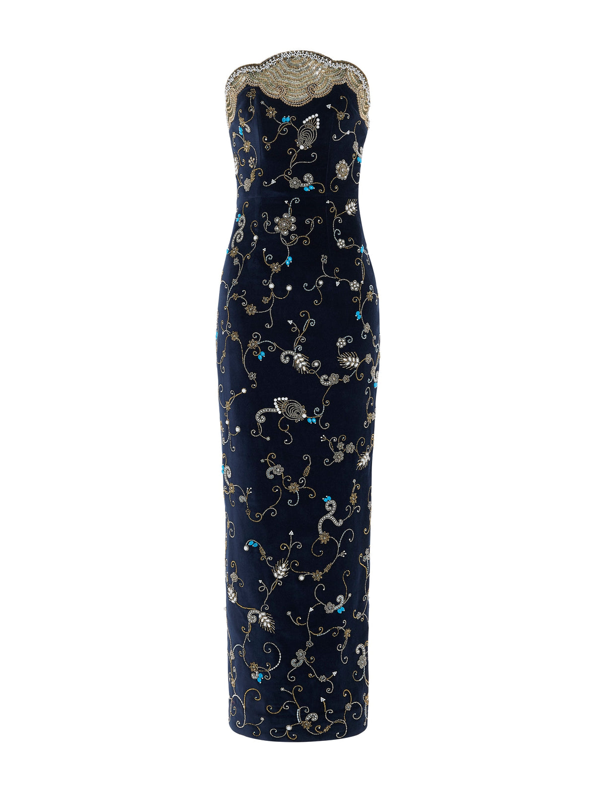 Night Sky Column Dress