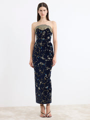 Night Sky Column Dress