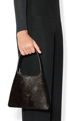 Mini Hobo Bag In Haircalf