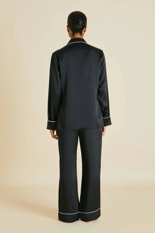 Coco Jet Black Pyjamas