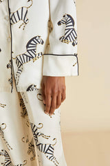 Lila Zebedee Ivory Pyjama Set