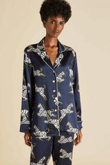Lila Zizi Navy Pyjamas