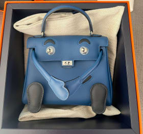 Kelly Doll Blue Tie/ Caban Swift PHW K