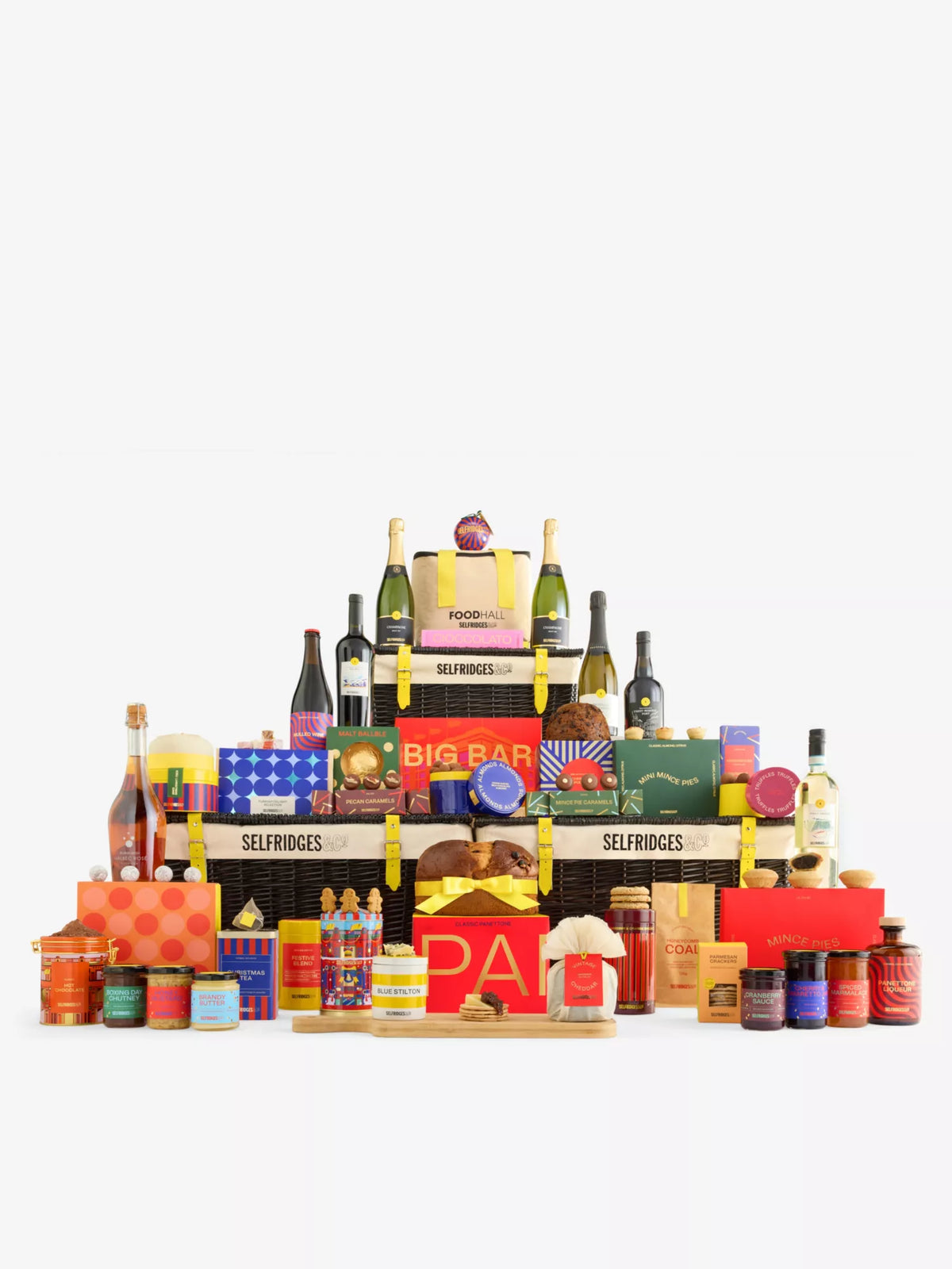 Selfridges Selection The Christmas Party Hamper – 42 Items Included