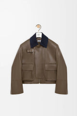 Short Parka In Nappa Lambskin