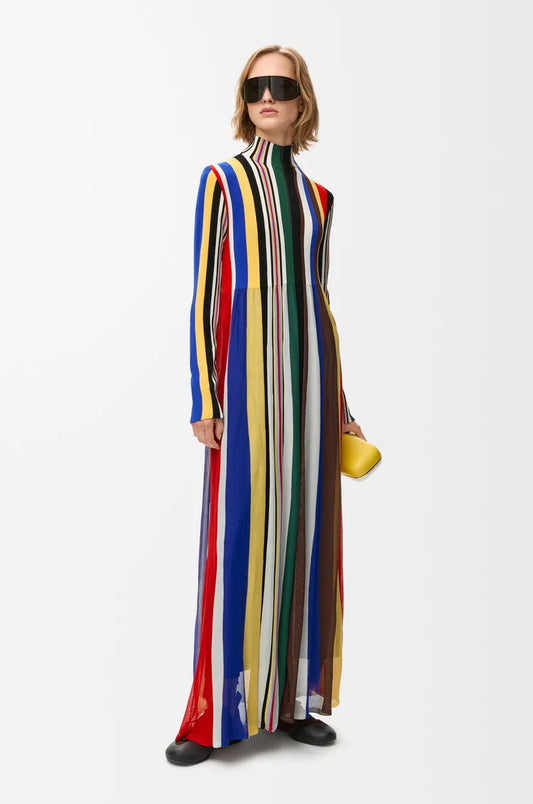 Dress In Stretch Viscose Blend