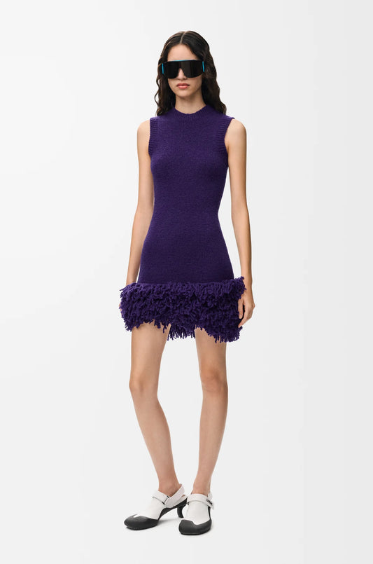 Dress In Wool Blend