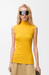 Sleeveless Top In Viscose Blend