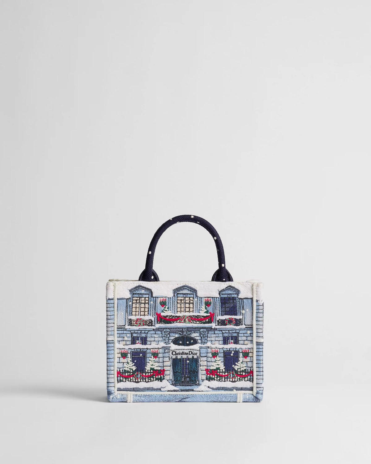 Mini Dior Book Tote with Strap