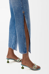Trousers In Denim