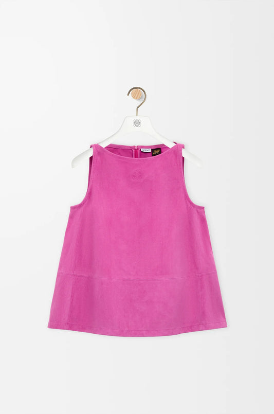 Top In Suede Goatskin