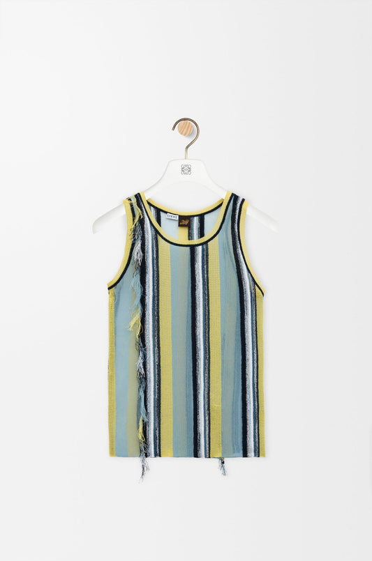 Top In Viscose And Cotton Blend