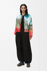 Zip-up Jacket In Technical Shell