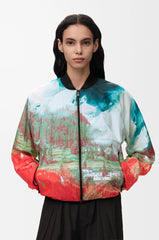 Zip-up Jacket In Technical Shell