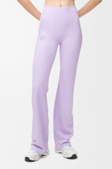 Soft Bootleg Pants In Technical Jersey