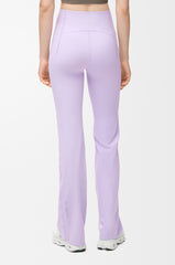 Soft Bootleg Pants In Technical Jersey