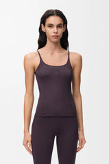 Strappy Top In Technical Jersey