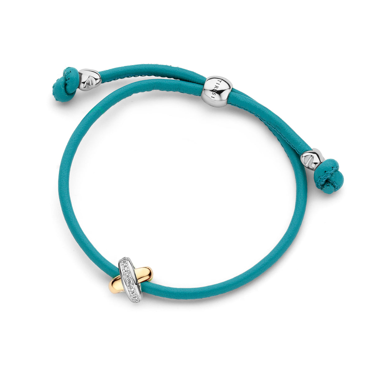 Kisses Sliding Bracelet with Diamond