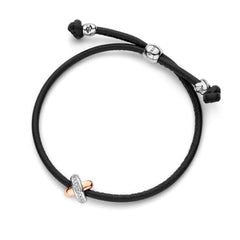 Kisses Sliding Bracelet with Diamond
