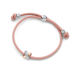 Kisses Sliding Bracelet with Diamond