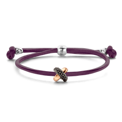 Kisses Sliding Bracelet with Marcasite