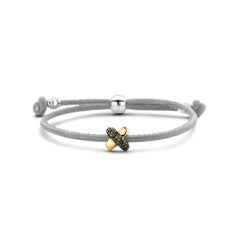 Kisses Sliding Bracelet with Marcasite