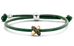 Kisses Sliding Bracelet with Marcasite