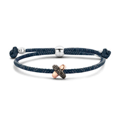 Kisses Sliding Bracelet with Marcasite