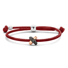 Kisses Sliding Bracelet with Marcasite