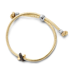Kisses Sliding Bracelet with Marcasite