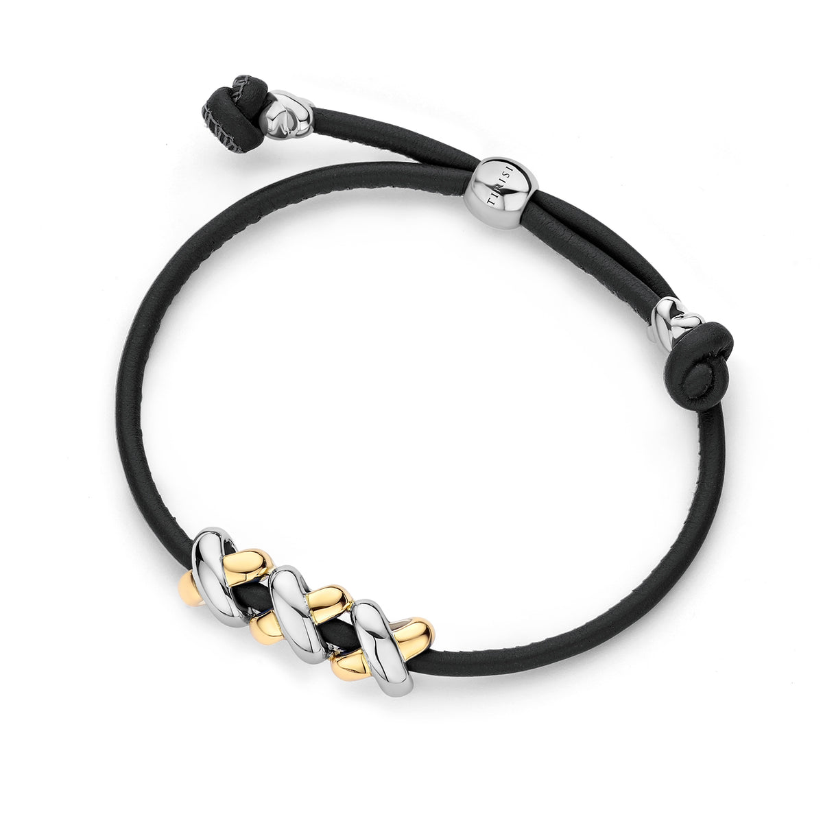 Kisses Sliding Bracelet with Three Kisses