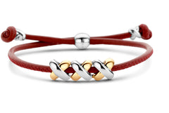 Kisses Sliding Bracelet with Three Kisses