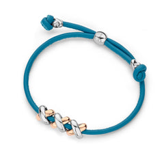 Kisses Sliding Bracelet with Three Kisses