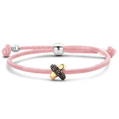 Kisses Sliding Bracelet with Marcasite