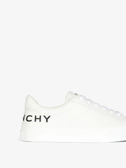 City Sport sneakers in leather with printed Givenchy Logo
