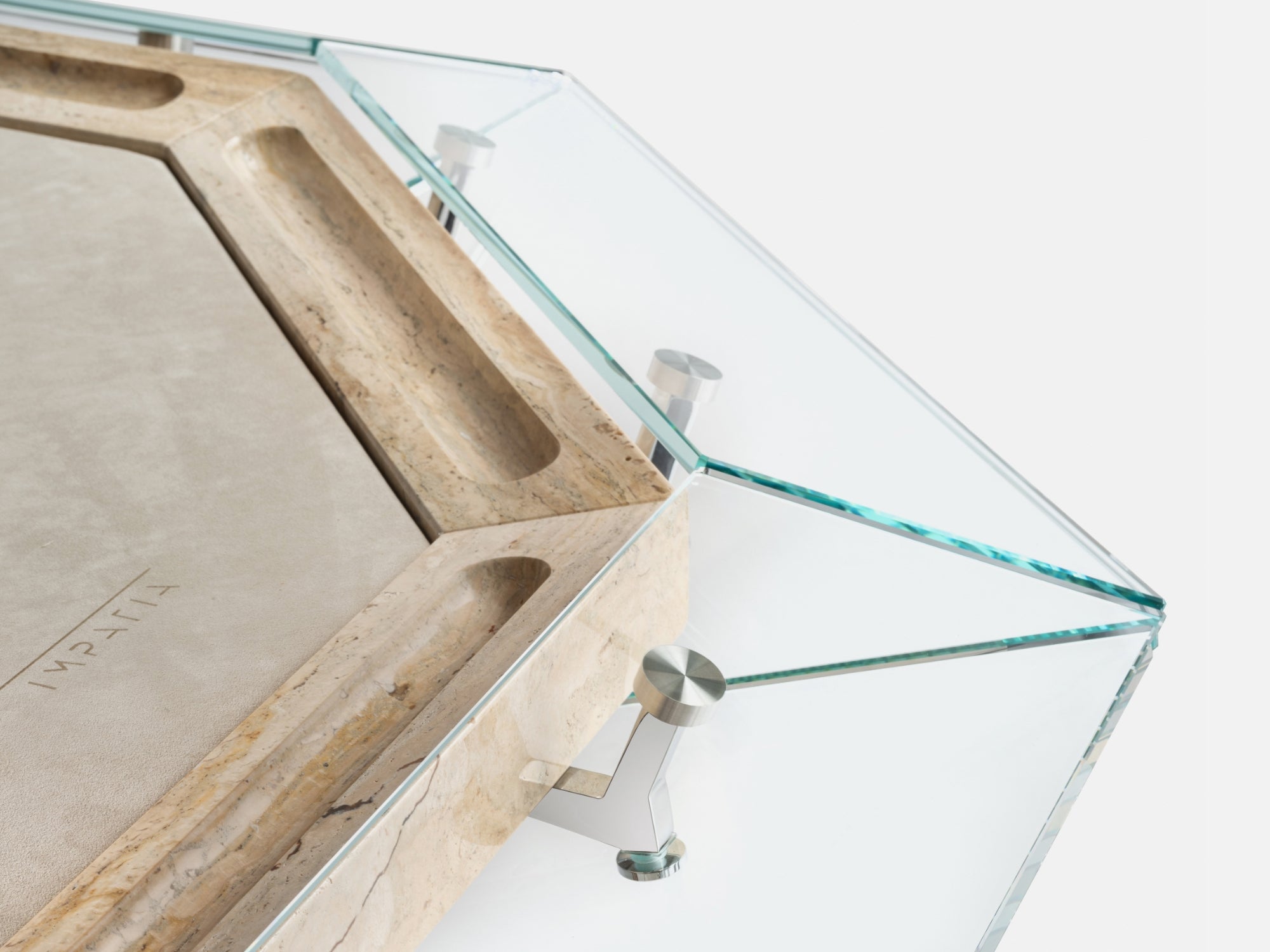 Unootto Marble Card Table IMPATIA