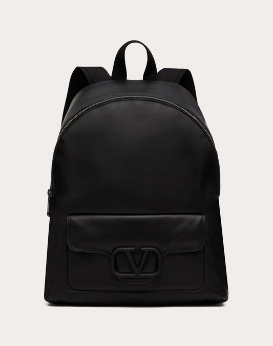 Valentino Garavani Noir Nappa Leather Backpack