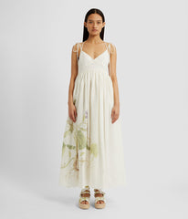 Strappy Fit And Flare Dress