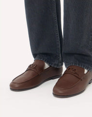 Vlogo Signature Deer Leather Loafer