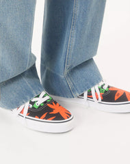 Valentino Garavani And Vans Low-Top Fabric Trainer With Vlogo Checkerboard Print And Tropical Leaves Print