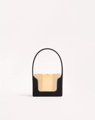 Valentino Garavani Minaumorphe Minaudière In Metal With Swarovski® Crystals And Satin Case