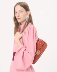Valentino Garavani Rockstud Spike Medium Shoulder Bag In Kidskin