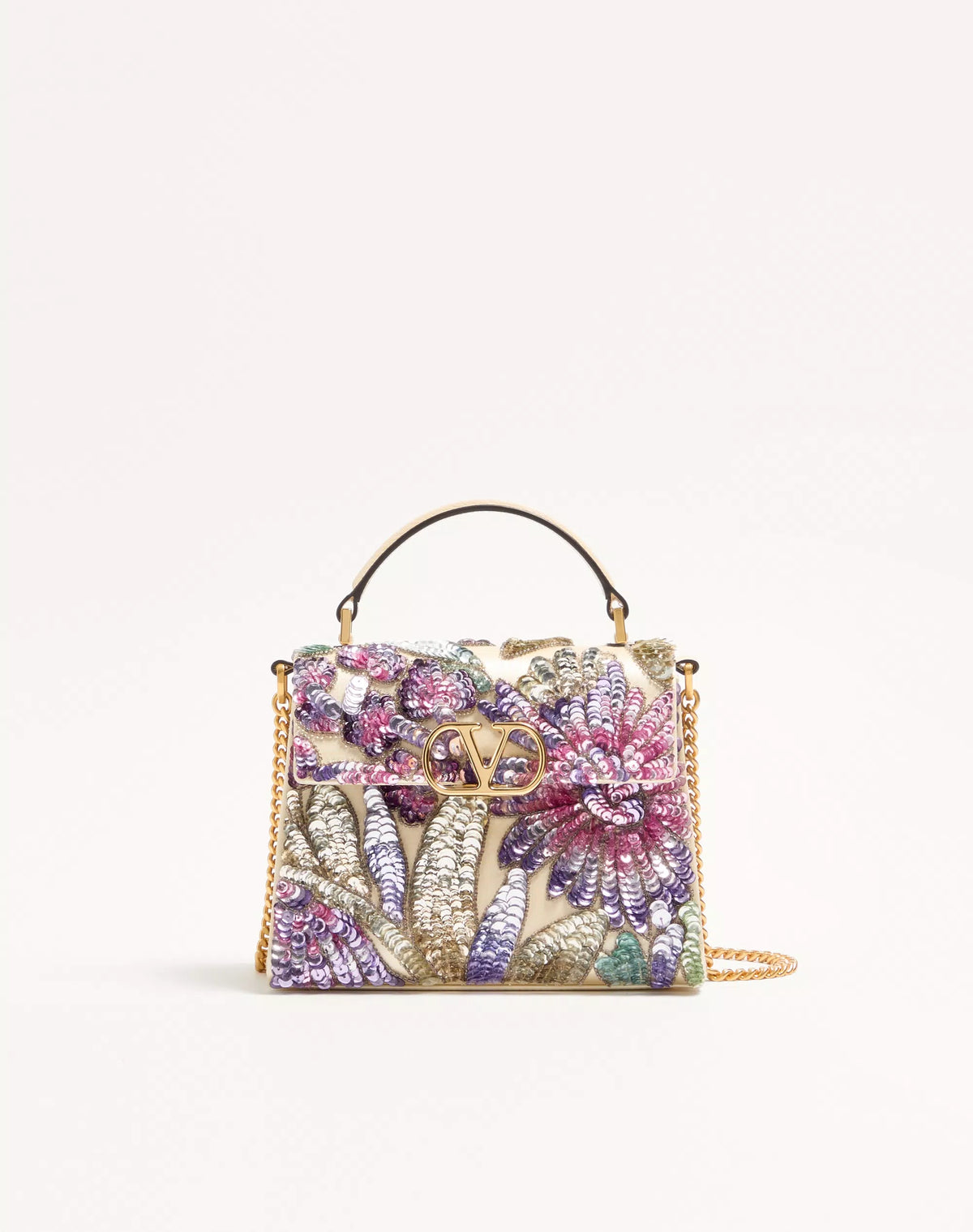 Valentino Garavani Vsling Embroidered Mini Handbag